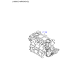 hyundai 2020212 Короткоходный двигатель в сборе (02/02)