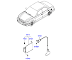 hyundai 8181511 Крышка люка горловины топливного бака