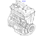kia 20201A21 SUB ENGINE