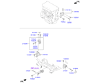 kia 20216A21 Подвеска двигателя и коробки передач