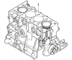 kia 2020211 Короткоходный двигатель в сборе