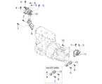 kia 2021611 Подвеска двигателя и коробки передач