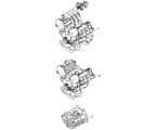kia 1000A11 Короткоходный двигатель и комплект прокладок (01/02)