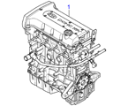 kia 20201B11 Подрамник двигателя в сборе