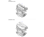 kia 2020111 Подрамник двигателя в сборе (01/02)