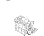 kia 2020211 Короткоходный двигатель в сборе (01/02)