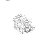 kia 2020212 Короткоходный двигатель в сборе (02/02)