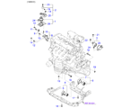 kia 2021611 Подвеска двигателя и коробки передач (01/02)