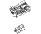 kia 100011 Короткоходный двигатель и комплект прокладок