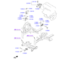 kia 20216A11 Подвеска двигателя и коробки передач