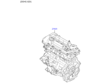 kia 20201A12 Подрамник двигателя в сборе (02/02)