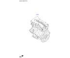 kia 20201A11 Подрамник двигателя в сборе (01/02)