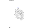 kia 20201A12 Подрамник двигателя в сборе (02/02)