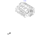 kia 20202C11 Короткоходный двигатель в сборе