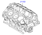 kia 20202C11 Короткоходный двигатель в сборе
