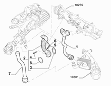 lancia  EMISSIONS CONTROL AND LEADER DEVICE