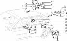 lancia  ABDECKUNGEN UND DICHT 