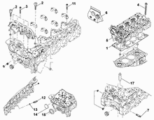 lancia  CYLINDER HEAD AND GASKETS