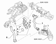 lancia  EMISSIONS CONTROL AND LEADER DEVICE
