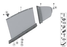 mini 51_8530 Солнецезащитная штора окна двери Зд