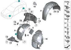 mini 51_8649 Защитный кожух колесной ниши