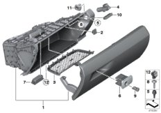 mini 51_8378 вещевой ящик