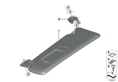 mini 51_8542 Солнцезащитные козырьки