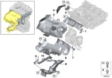 mini 11_7664 Теплоизоляц.экран турбонагнетателя