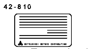 mitsubishi 810 ПОДОШВА & ЩИТОК