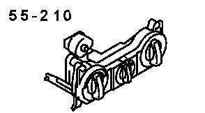 mitsubishi 210 РЕГУЛИРОВКА ОТОПЛЕНИЯ