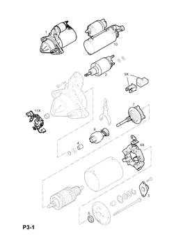 opel 7 СТАРТЕР (ПРОДОЛЖ.)