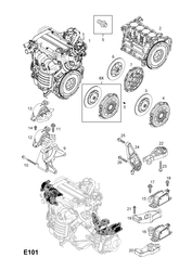 opel 3 СЦЕПЛЕНИЕ