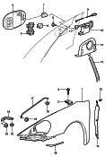 porsche 801040 Wing