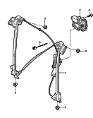 porsche 804030 Cтеклоподъемник
