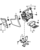 porsche 809015 Centre console