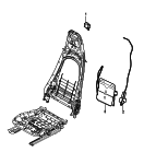 porsche 817007 Lumbar support. Comfort seat