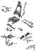 porsche 817065 Жгуты проводов. Выключатель. Блок управления. Электромотор. Сиденье Komfort