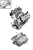 porsche 101018 Двигатель с ГБЦ. Блок цилиндров в сборе