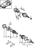 porsche 401010 Приводной вал. D             >> -    MJ 2014