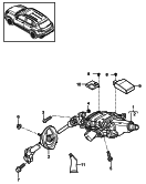 porsche 403035 Pулевая колонка. Промежут. вал рул. управления. D -    MJ 2015>>