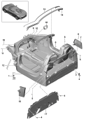 porsche 801000 Monocoque. Accessories