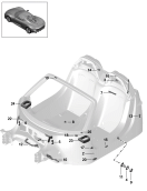 porsche 801003 Special repair concept. Monocoque. See technical manual. Group 5
