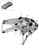 porsche 801016 Special repair concept. Assembly carrier. See technical manual. Group 5