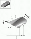 porsche 801020 Wing