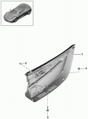 porsche 808000 door panel. (complete)