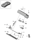 porsche 809010 Glove box