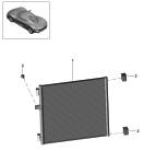 porsche 813025 Condenser