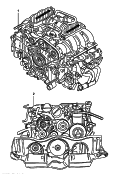 porsche 101004 Запасной двигатель. D -    MJ 1998>>