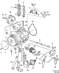 saab C0862 Дроссель