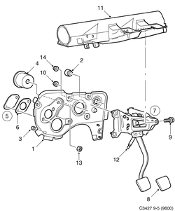 saab C3427 Маневрирование тормозами